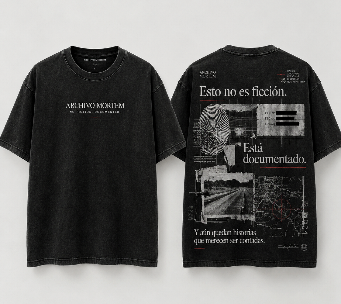 Archivo Mortem Documented collection front and back